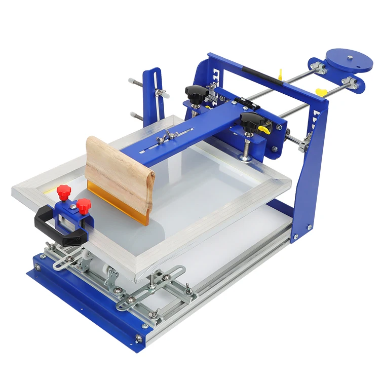 Multi-functional Curved Printing Equipment DL-qm-001 Triple Roller System + 40mm Screen Support Metal Cup/Ball Bat/Ballpoint Pen