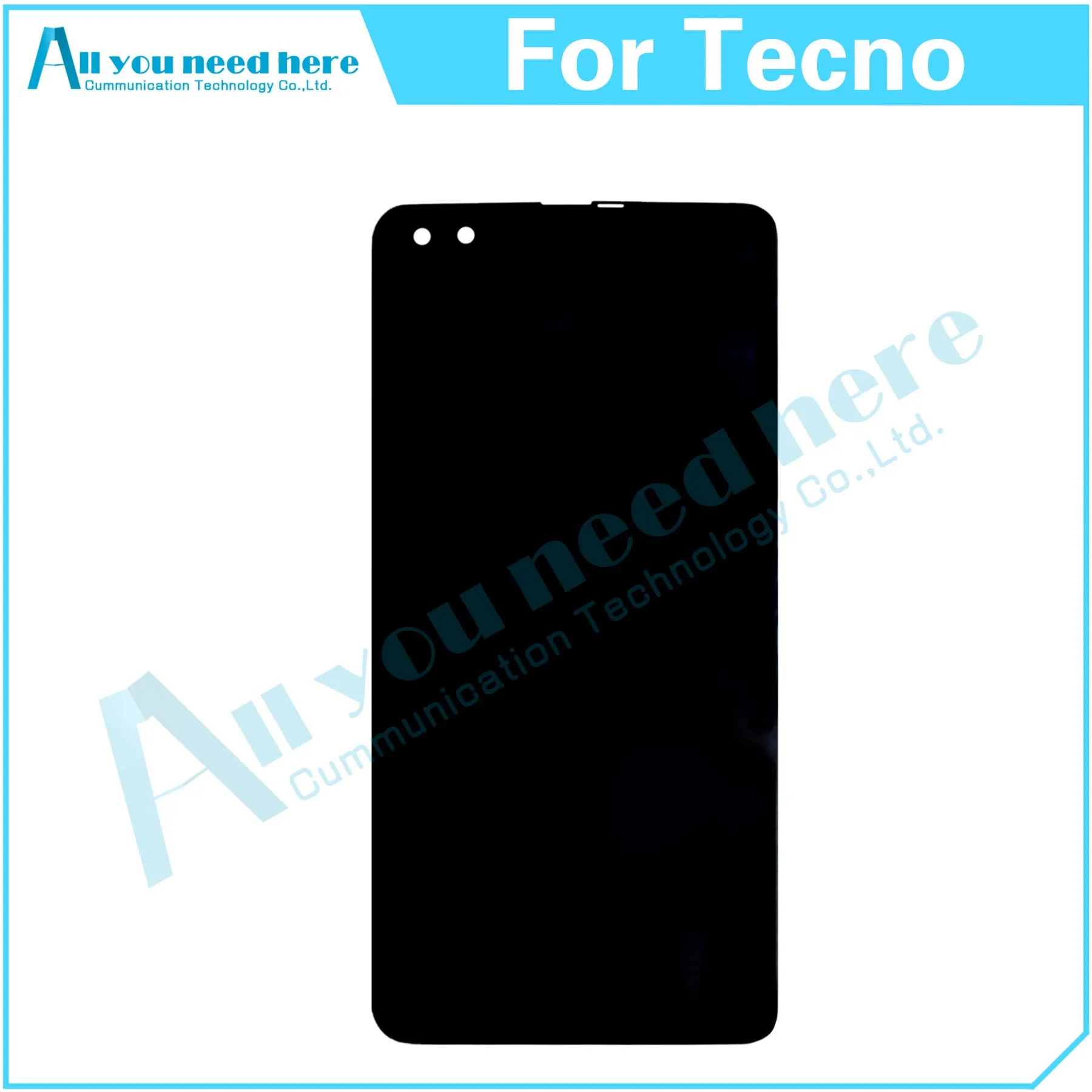 100% Test For Tecno Phantom X AC8 LCD Display Touch Screen Digitizer Assembly Repair Parts Replacement