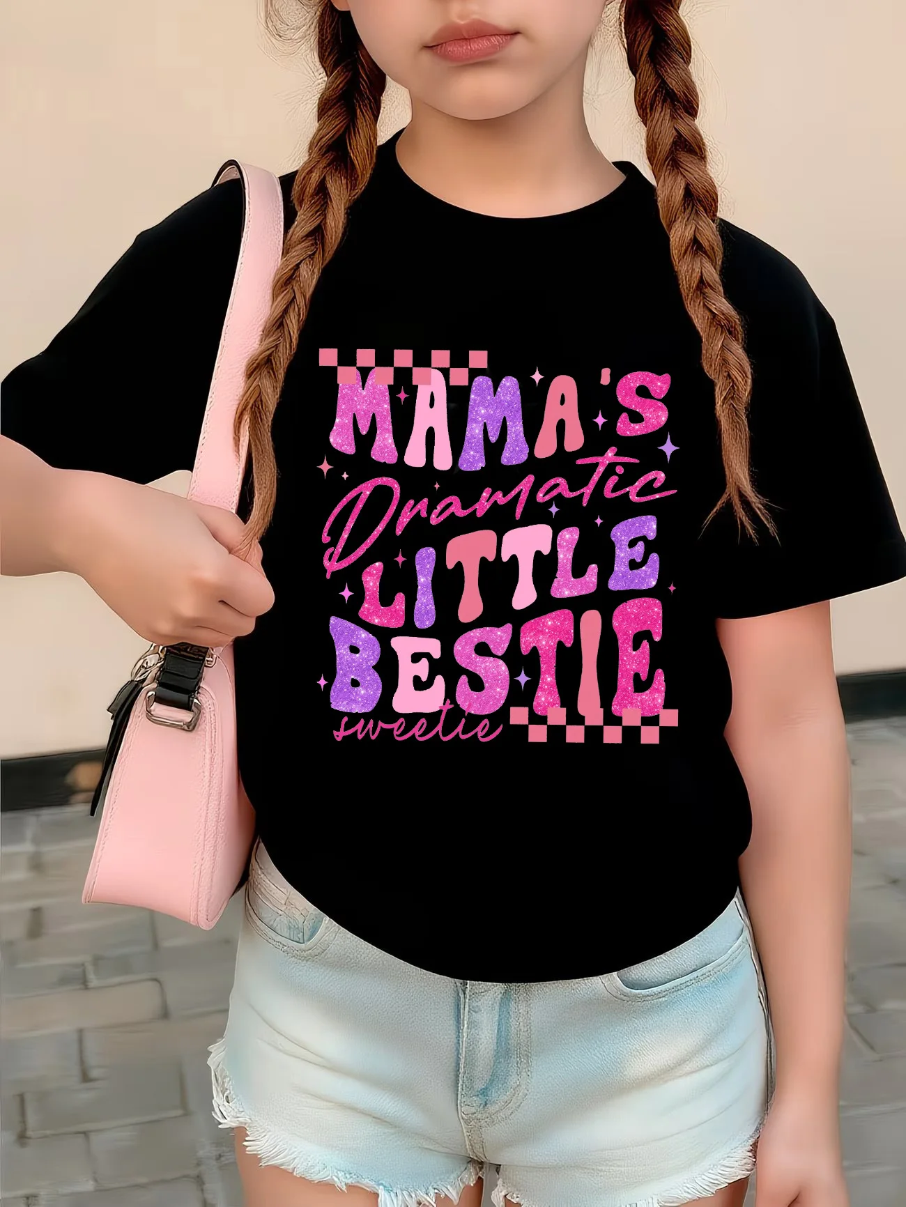 Fashion Graphic T Shirts Funny Manga Kids Children's Short Sleeve T-shirt Girls Casual Top Tee Summer Spring