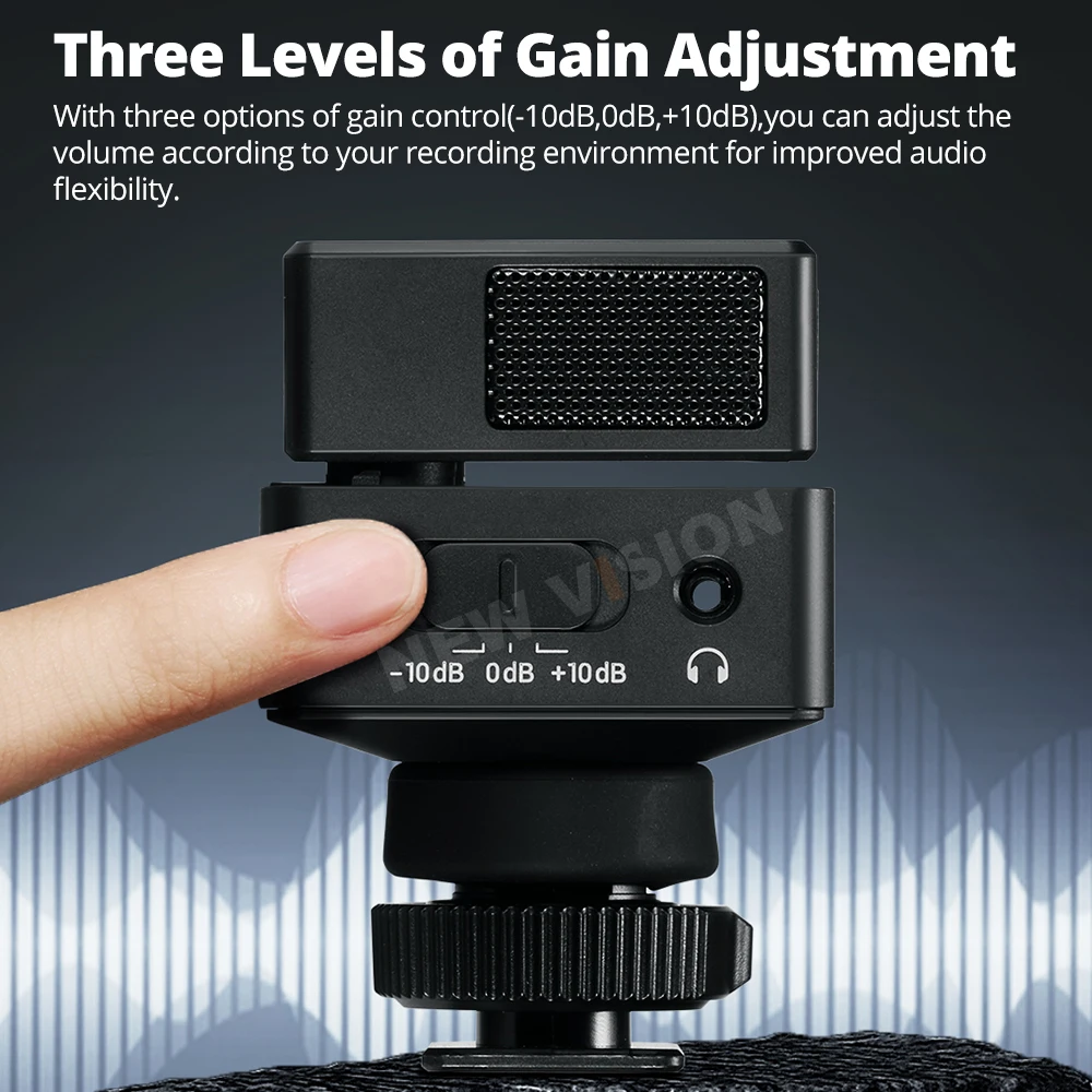 Godox OC-D1 On-Camera Mic 15H Battery Life