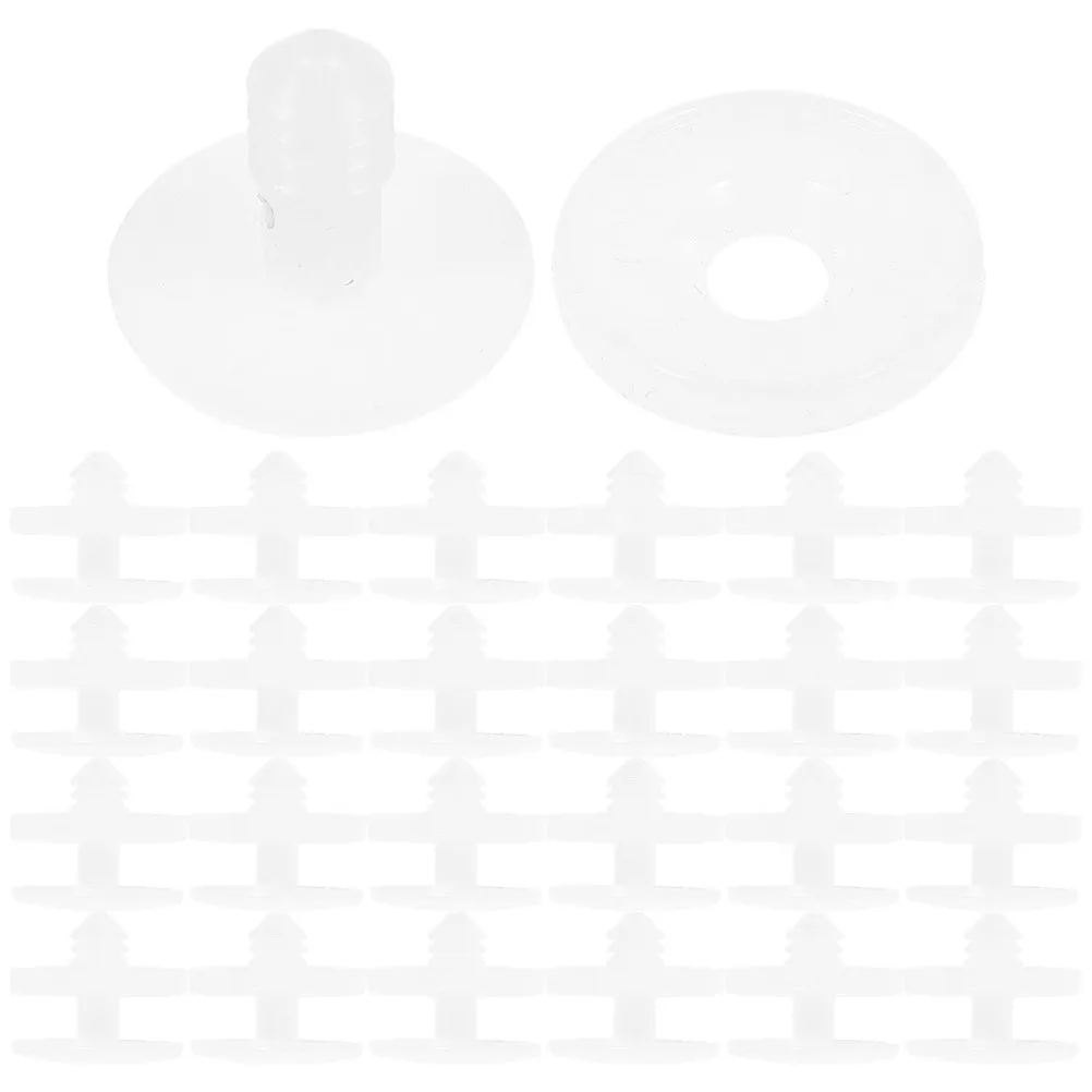 

40Set Plastic Joint Spacers for Flexible Ball Socket Connectors DIY Movable Puppet Accessories Stuffed Animals