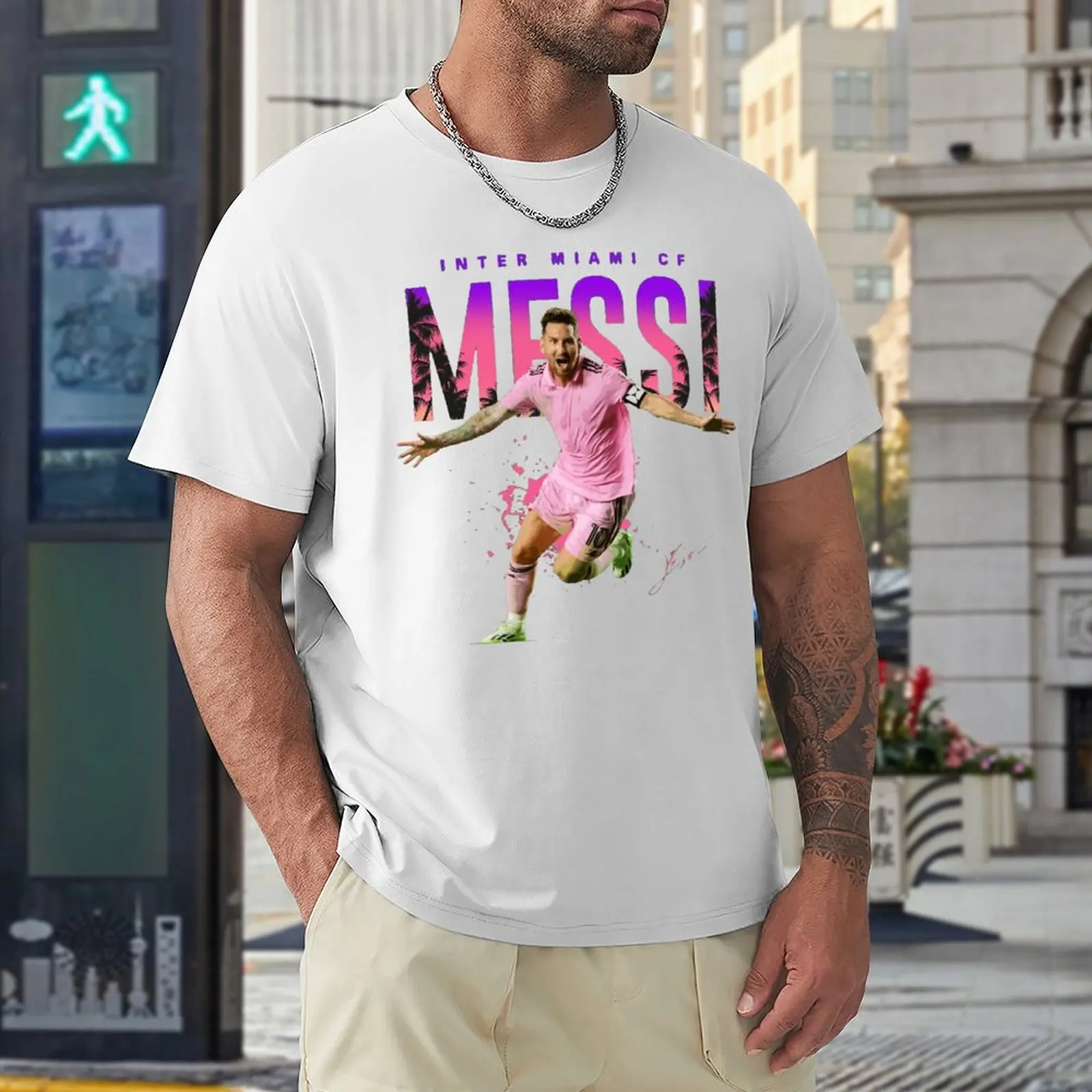 Playera clásica de la caricatura de la cabra, camiseta de alta calidad de la competición U de la competición de las actividades de la celebración de Jake, Andres, Messi y Argentina No.10