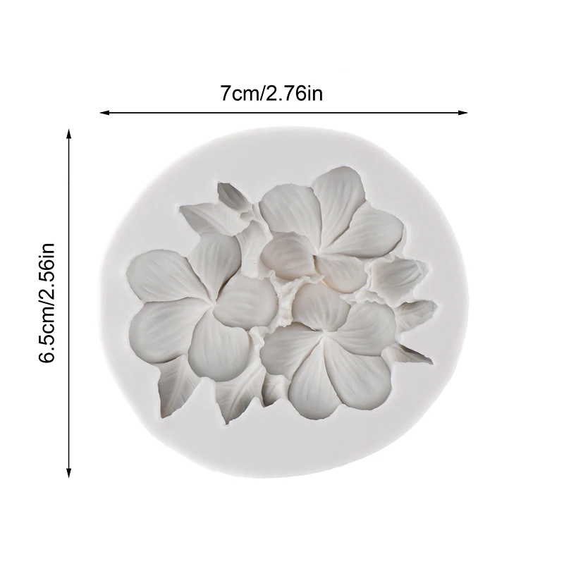 1 قطعة شكل زهرة قالب من السيليكون جاردينيا بلوميريا روبرا الصابون قوالب فندان لتقوم بها بنفسك كعكة هلام الشوكولاته الديكور أداة الخبز