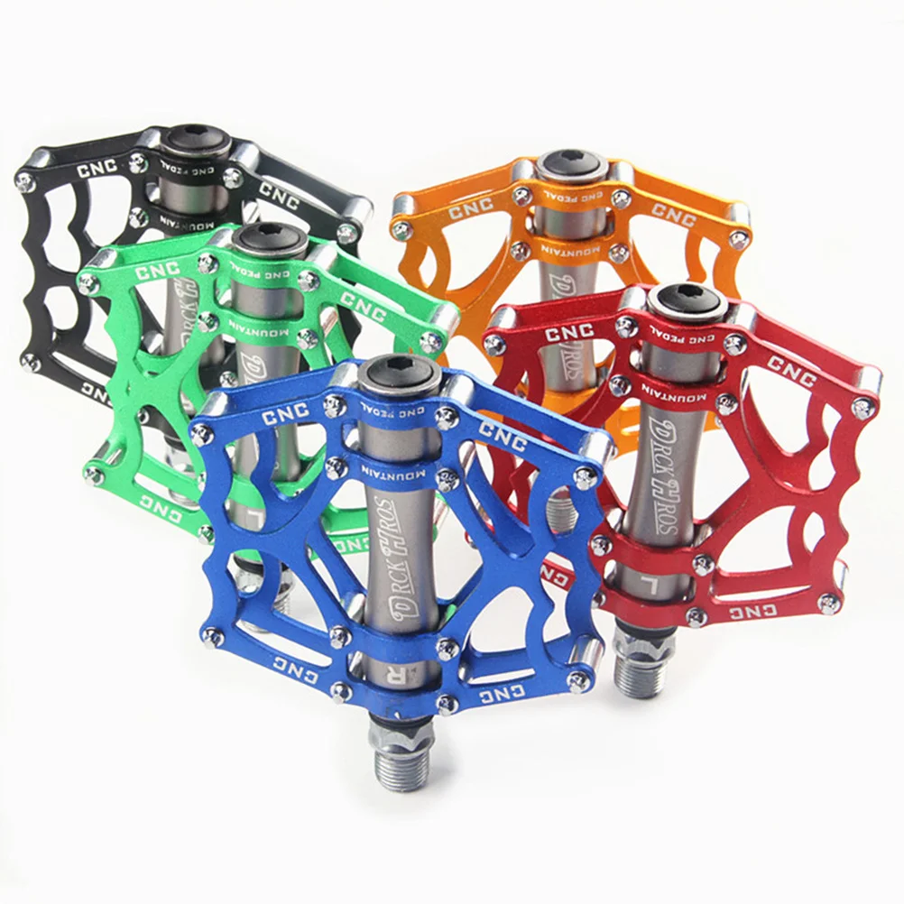 

1 Pair Aluminum Alloy Bicycle Pedals Cnc Lightweight Waterproof Dustproof Anti-Slip Riding Pedal For Mountain Road Bike Cycling