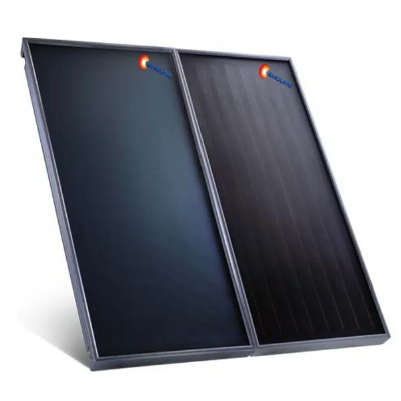 

High Efficiency Blue Titanium Flat Plate Solar Collector for Water Heating