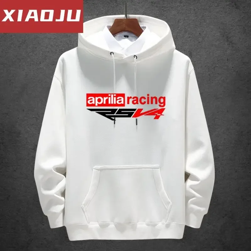 High Quality Apulia Aprilia Hooded Sweater Motorcycle Heavy Locomotive Culture Clothes Men\'s and Women\'s Fleece Jacket Top