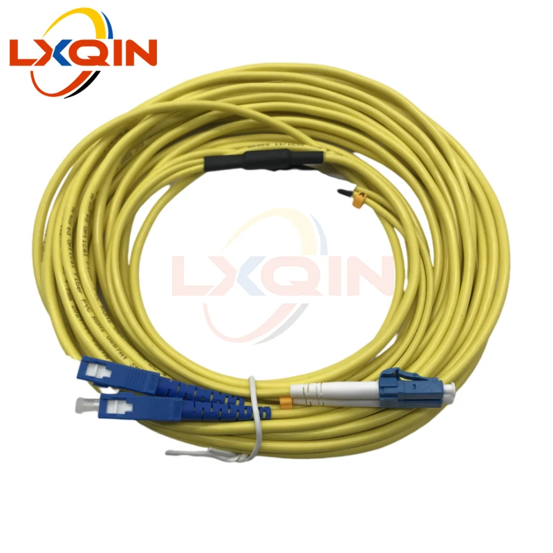 LXQIN printer parts SC/SC double core fiber optic cable UPC simplex 4.0mm for Hoson board printer