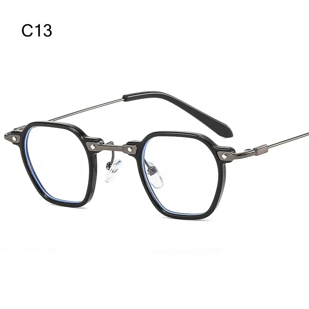 

Vintage Polygon Frame Punk Sunglasses Avant Garde Small Sun Glasses Ocean Color Eyewear for Women & Men