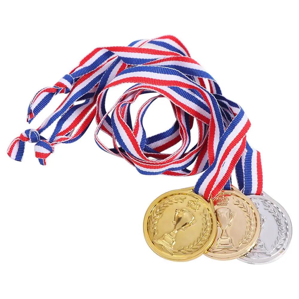 Winner Reward Gold Silver Bronze Medals Dancing Swimming Children's Award Medals Running Sports Game Competition Prizes