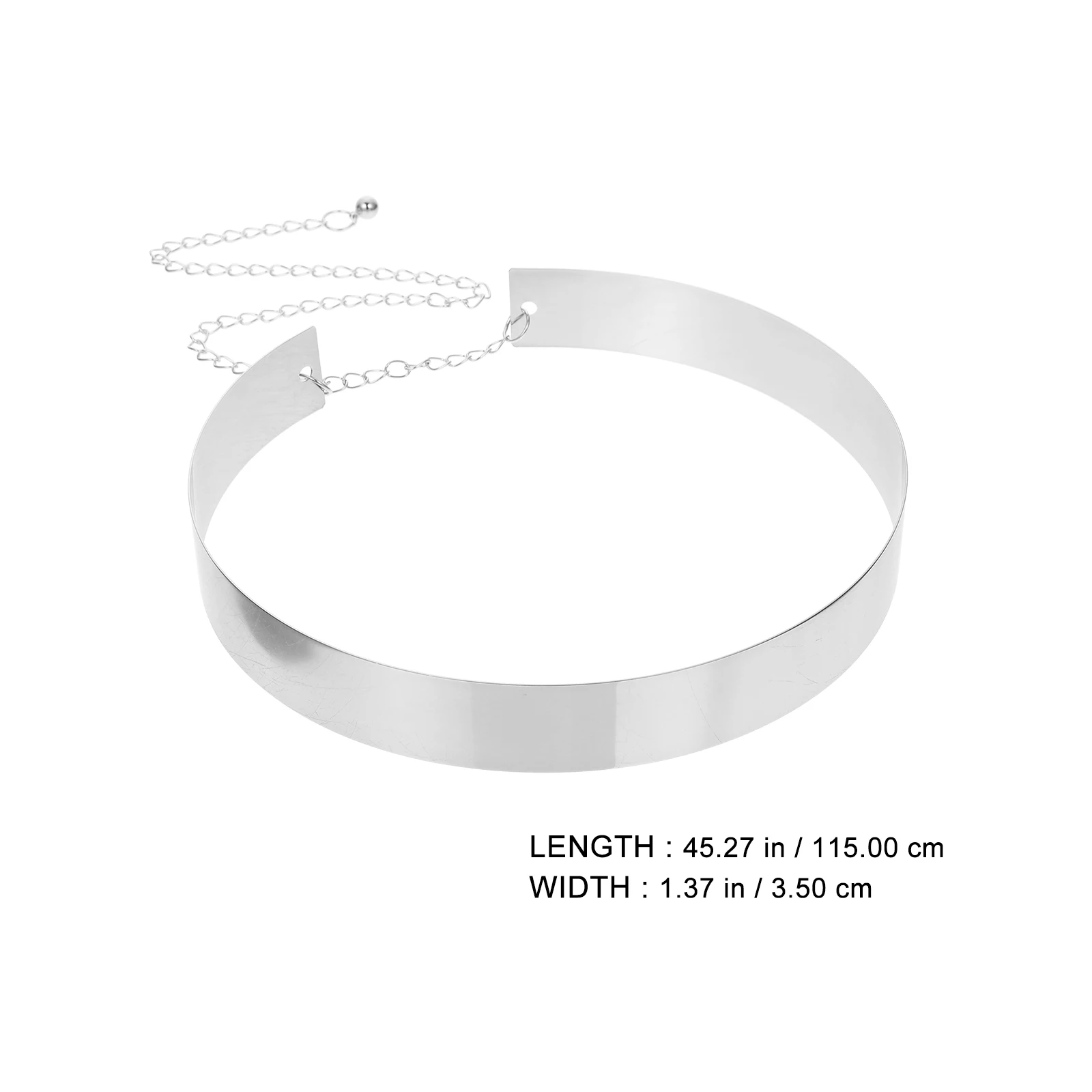 2 قطعة سلسلة الخصر المعدنية خمر نمط حزام خصر عريض للنساء فساتين راقية ديكور تنوعا الملابس التبعي حزام الرجعية