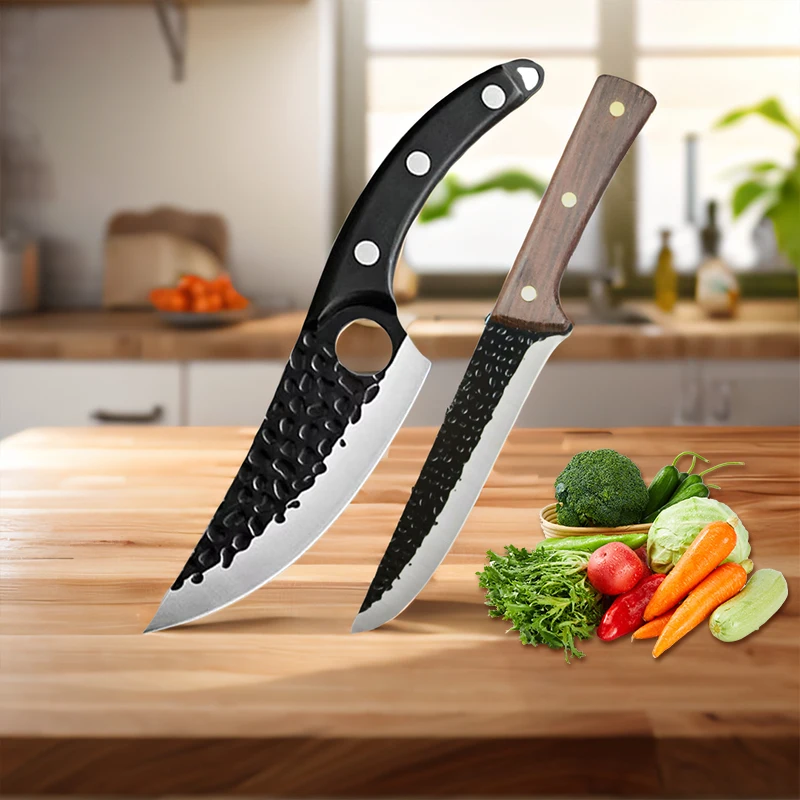 Multifunctional Boning Knife Meat Cleaver Stainless Steel Kitchen Knife Cooking Tools BBQ Bone Cleaver Forging Knife