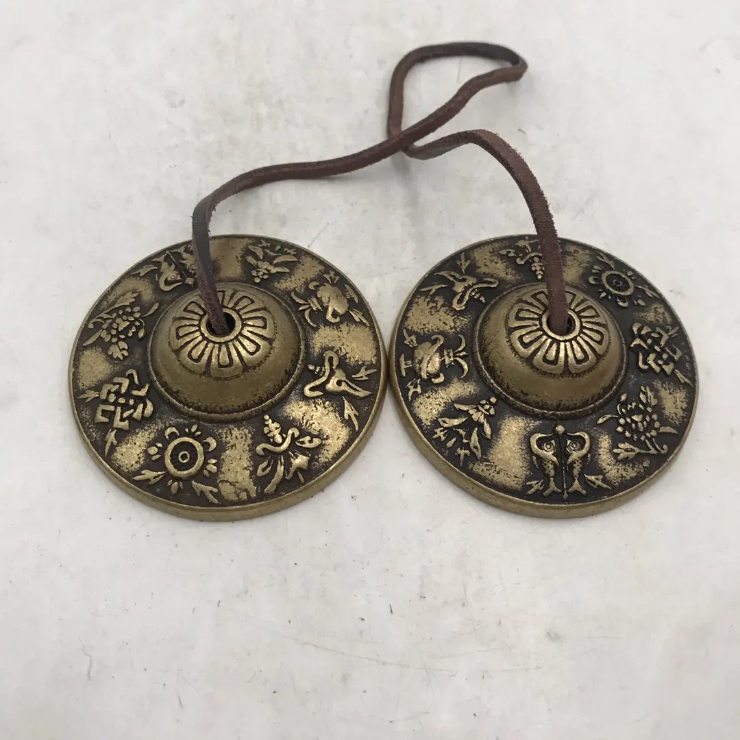 Nepal Brass Handmade Singing Bowl Traditional Percussion Instrument Yoga Meditation Bell Dingxia Bell