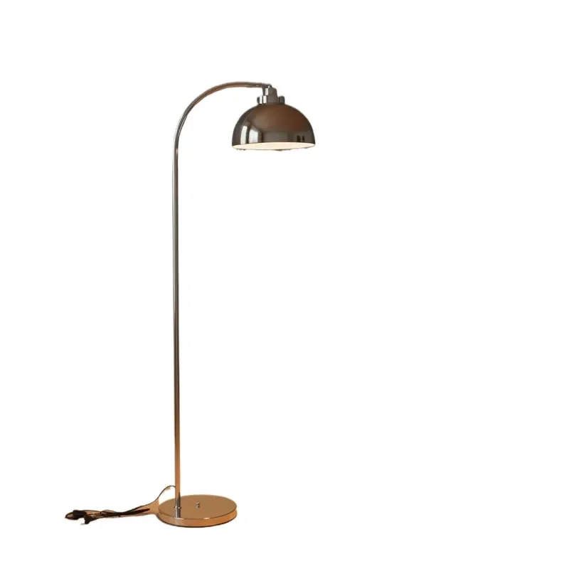 Minimalist mirror floor lamp, living room sofa, simple modern bedroom, study, light luxury, advanced reading, vertical desk