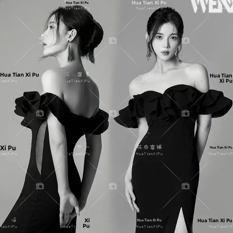 

New Portrait Photography Theme Dress Personal Image Private Studio Art Photo Shooting Clothing Women's Fashion Summer 2023