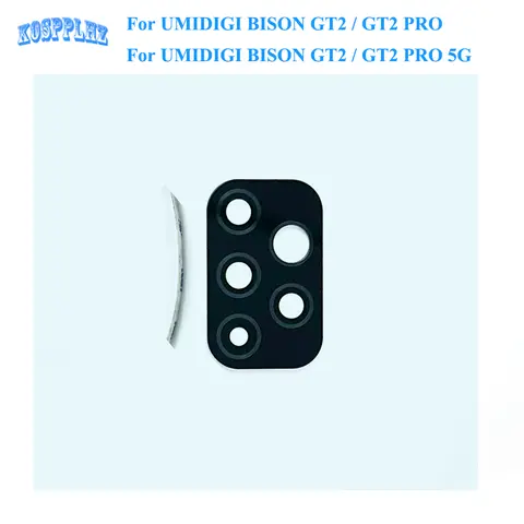New For UMIDIGI BISON GT2 / GT2 PRO 5G Back Rear Camera Lens Real Camera Glass Lens Panel + Glue