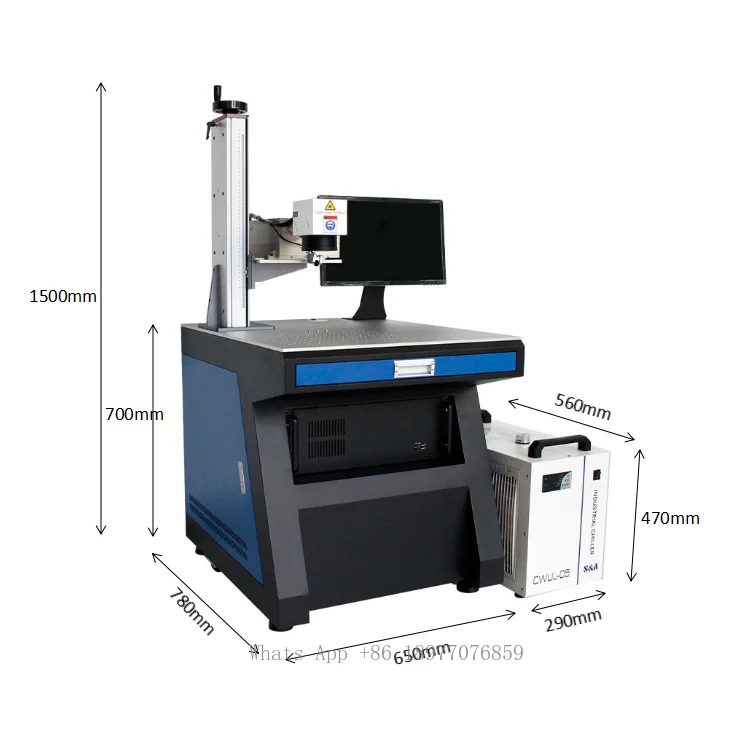 3w 5w UV Jpt Laser Source Uv Laser Marking/engraving Machine For Plastic Glass