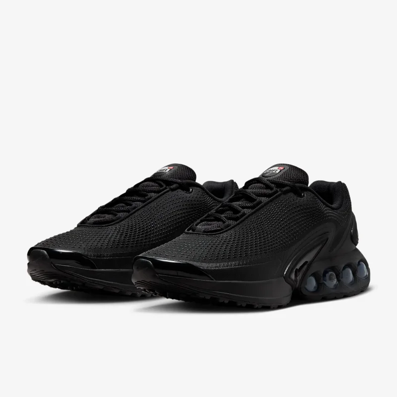 Nike Air Max DN Retro Casual Running Shoes Air-cushioned Original Nike Sneakers for Women Men Black DV3337-006