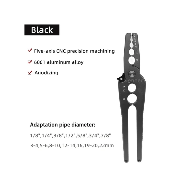 

Copper Tube Repair Pliers Compound Rounder and Flat Folded Tube Repairing Round Pliers Tool Versatile Repairing Plier