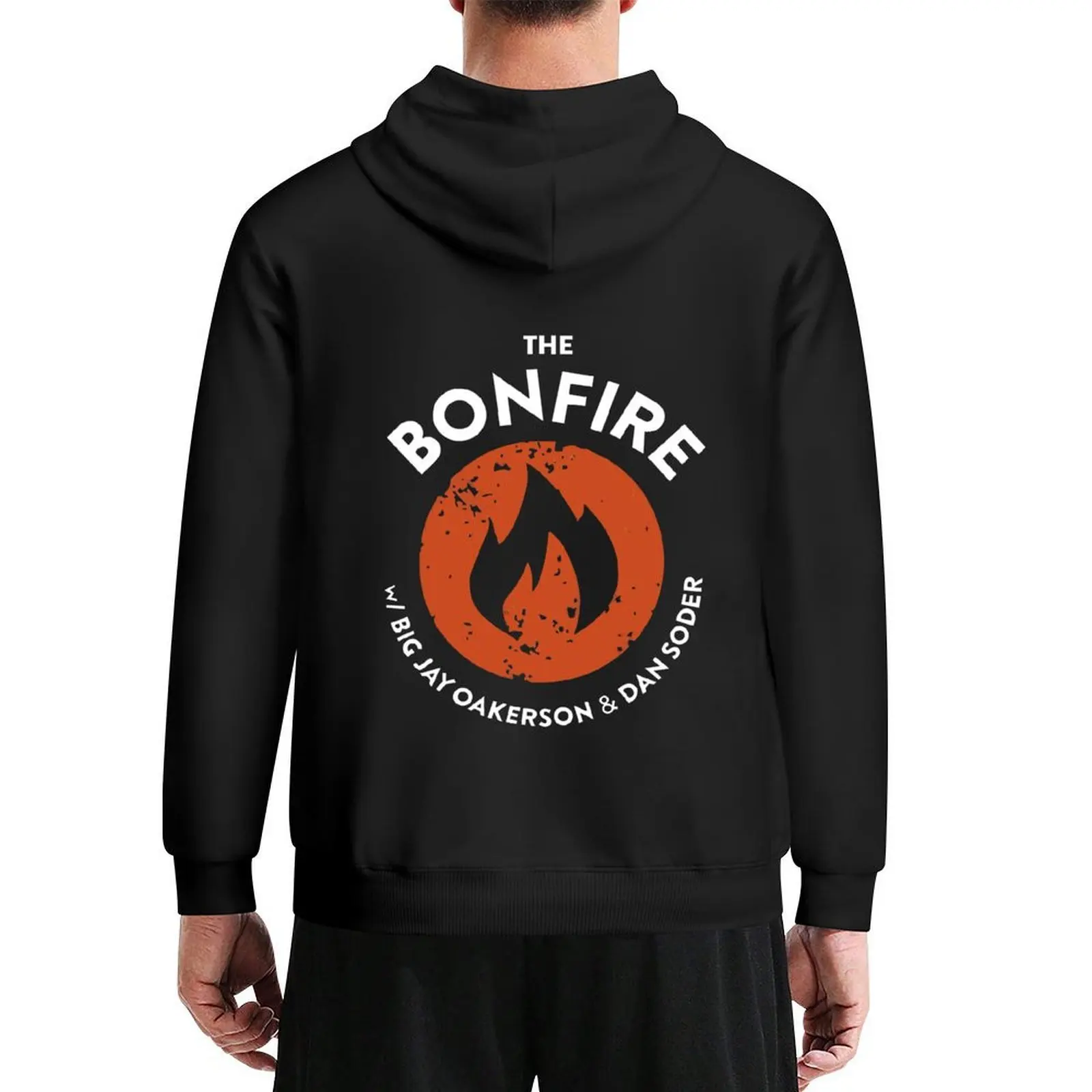 

The Bonfire Podcast Hoodie clothes for men fashion men men's winter sweater japanese hoodie