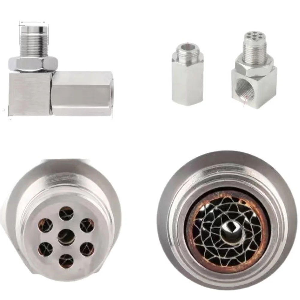 /18MMx1.5 /90 /Degree Sensor Extension Adapter Fitting M18x1.5 Thread Auto Screw Accessory For Car Engine Tight Space Connection