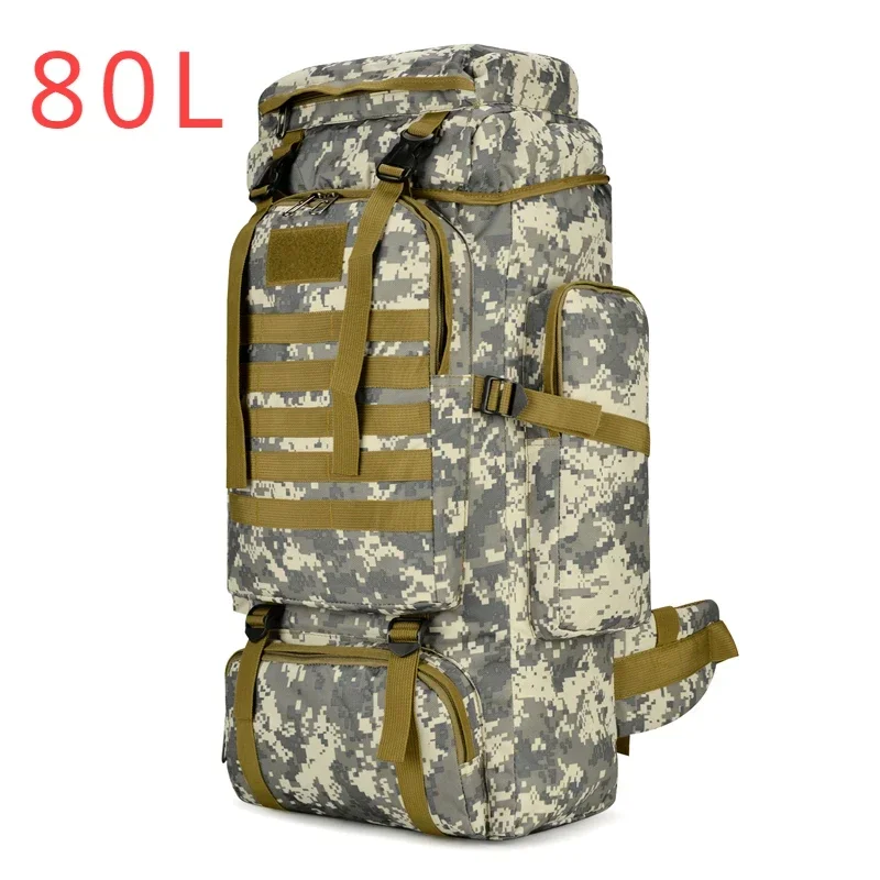 Thuram 80L/100L Bergsteigen Tasche Klettern Tasche Taktische Rucksäcke Große Rucksack Im Freien Wandern Camping Reisetaschen 10