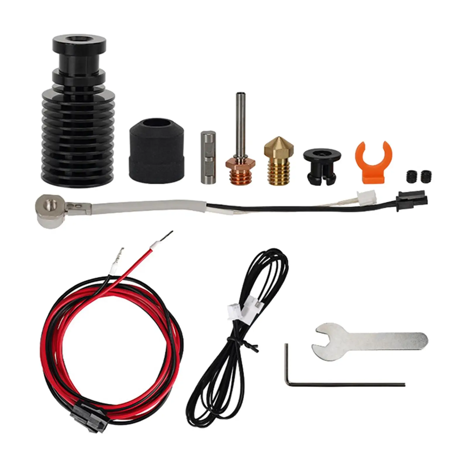 

Модернизированный керамический нагревательный блок Chc V6 Hotend с улучшенным соплом, высокопроизводительная экструзионная головка, сменный аксессуар