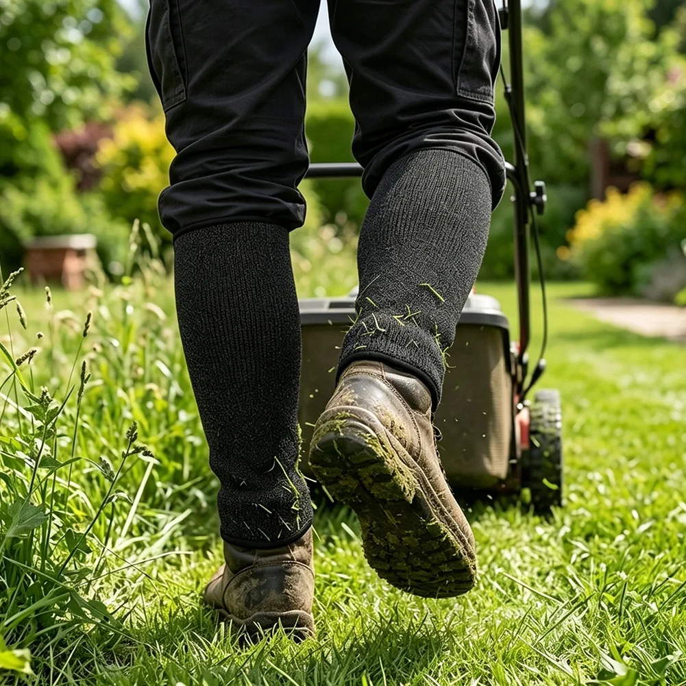 Comfortable Fit Level 5 HPPE Gaiters for Gardeners Designed to Protect Against Cuts During Various Outdoor Activities