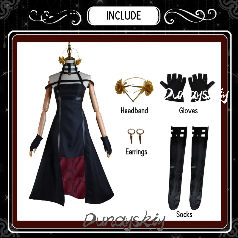 CosplaySpy Yor Forger disfraz de Cosplay Anime Anya mamá uniforme peluca zapato tacones altos vestido de Halloween traje de fiesta personalizado