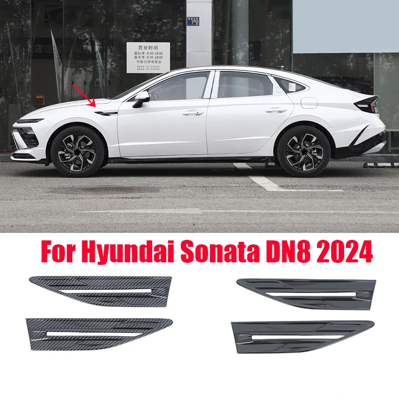 

for Hyundai Sonata DN8 2024 Car body side decoration frame and exterior decoration modification parts