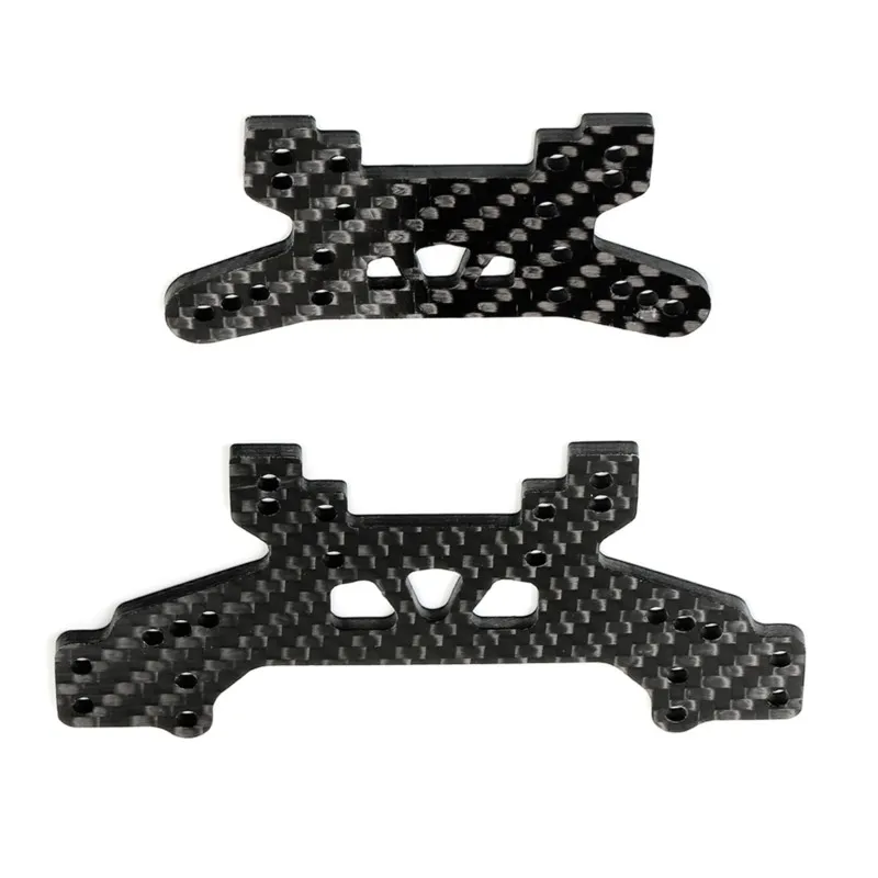 MACH-Front& Rear 3Mm Hydraulic Shock Tower Damper Stay Bracket Set For HNR H9804 1/10 RC Car Accessories