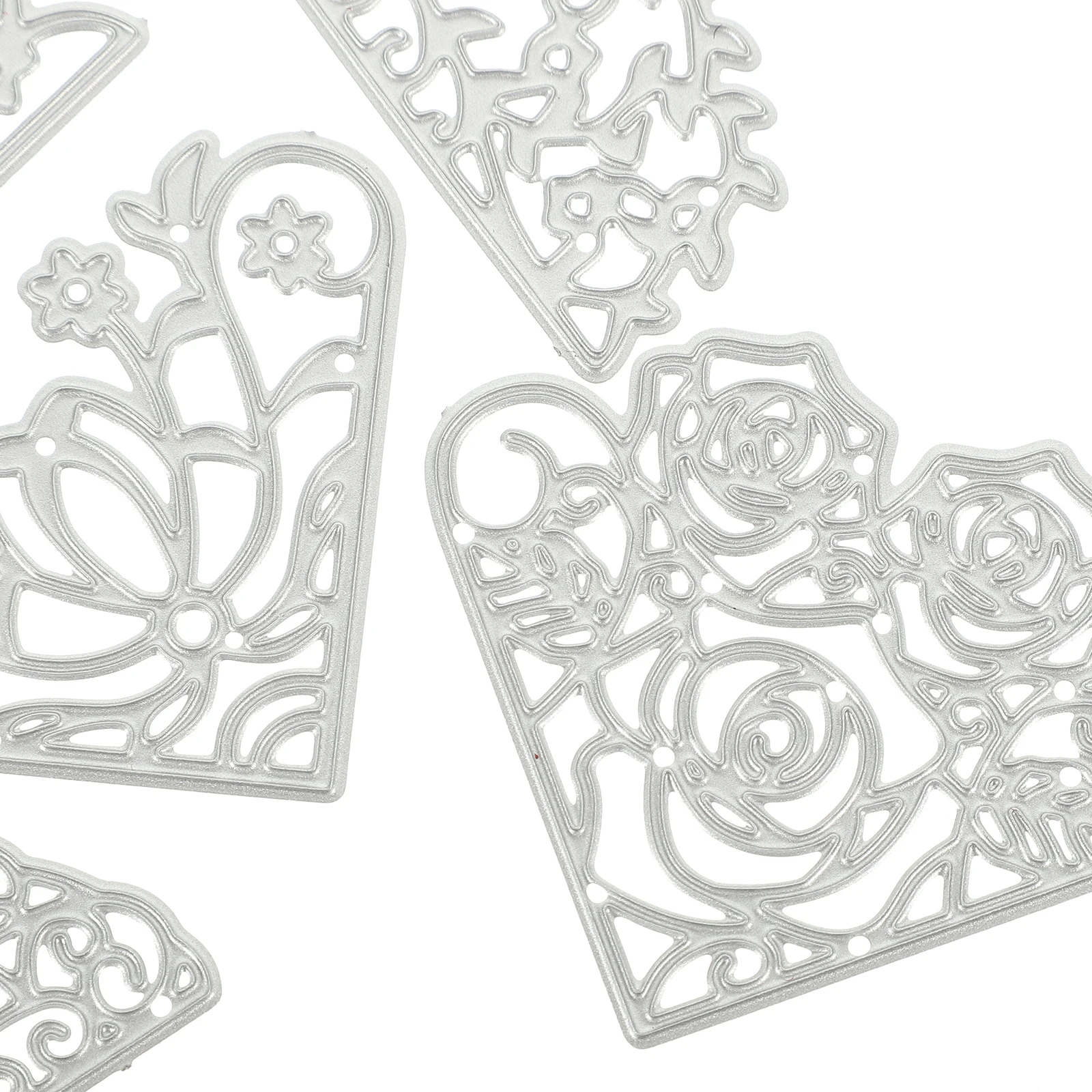 

8pcs Flower Embossing Die Mold Diy Craft Tool Reusable Metal Cutting Stencil For Greeting Cards Scrapbooking Paper Crafts Card
