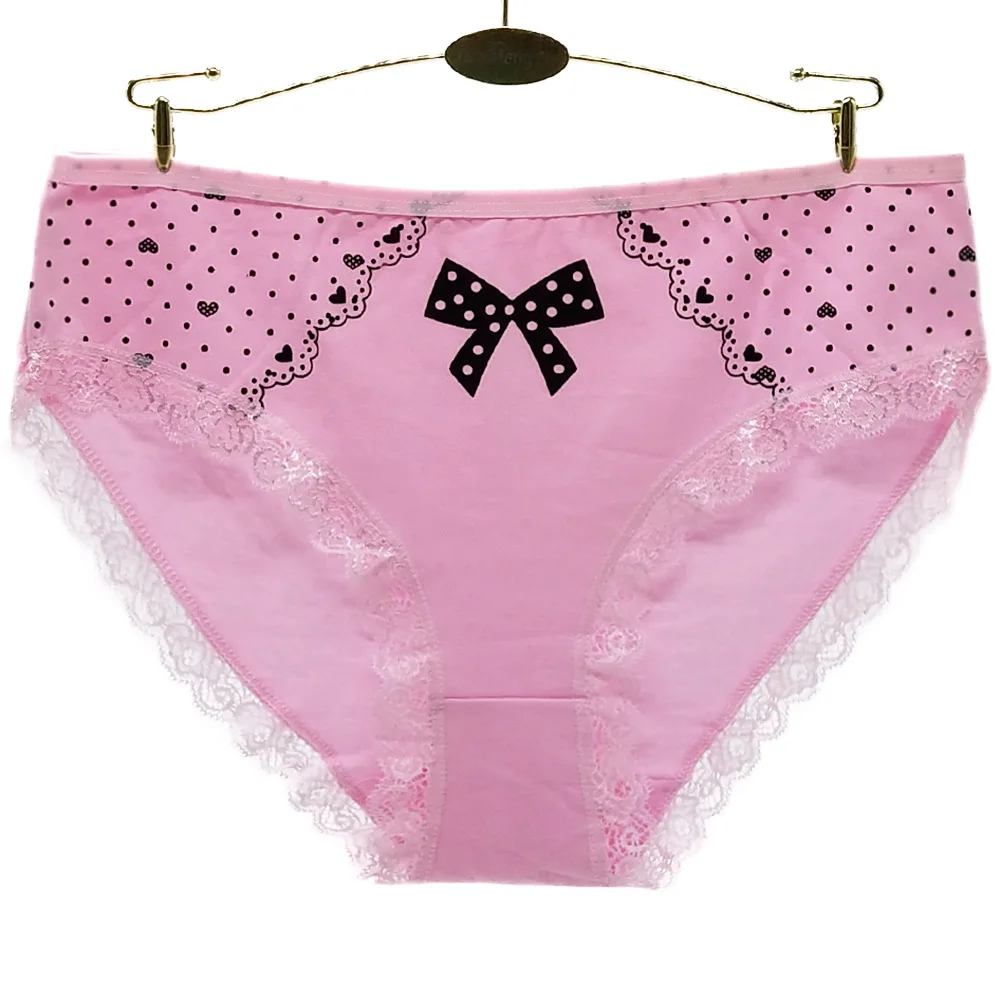 Cotton Panties Female Underpants Sexy Panties for Women Briefs Underwear Plus Size Bragas Mujer Pantys Lingerie Femme 6 Pcs/lot