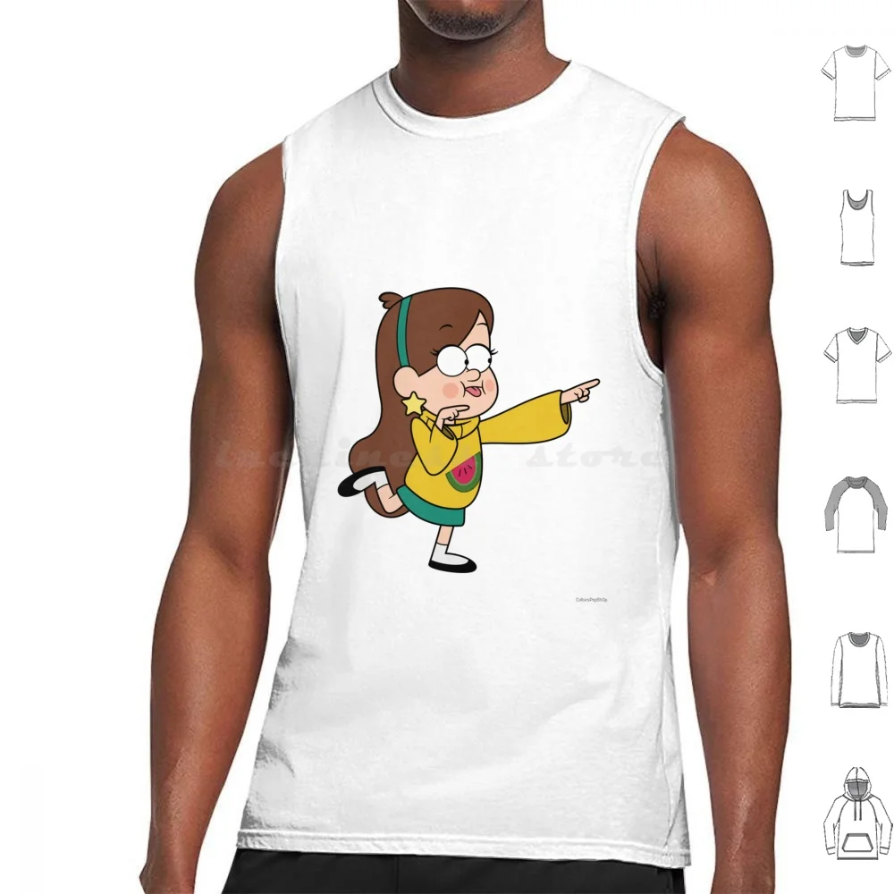 Copie De Copie De Mabel Tank Tops Print Cotton Mabel Mabel Dipper Mabel Dipper Diper Stan Mouss Mystery Shack Cartoon