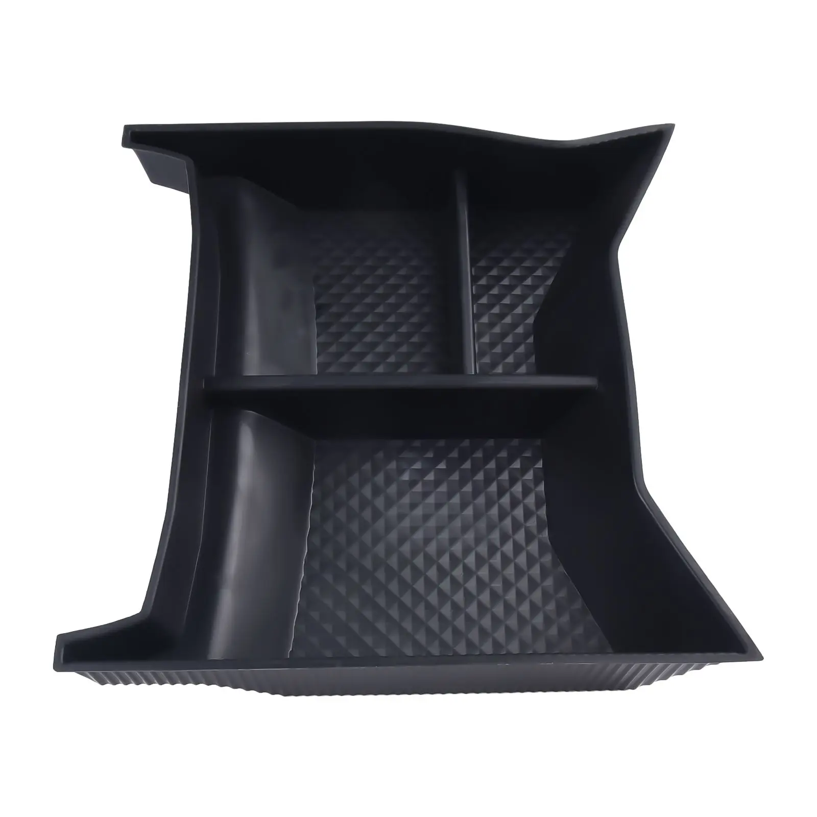 

New Practical Storage Box Container Quick Installation Tray Wear Resistant Car Central Control Easy To Use ABS