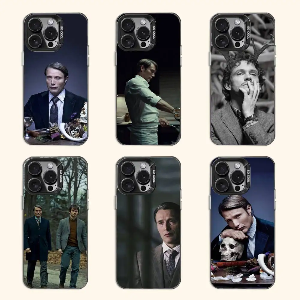 

H-Hannibal Will G-Graham Phone Case For iPhone 17 16e 16 15 14 13 12 11 Pro Max X XR XS MAX Back Cover
