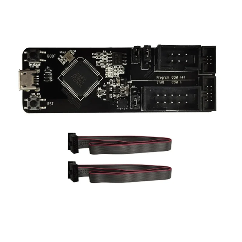 

A45F-ESP-Prog Program Downloader Board Firmware Downloads 2.54Mm JTAG Debug Program Downloader Compatible For ESP32 Supporting C