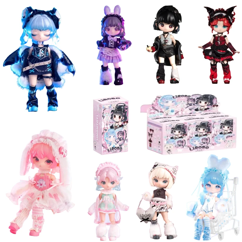 

Подлинная Lilolo Binary Sweetheart Series слепая коробка Kawaii аниме кукла 1/12 BJD подвижная шарнирная кукла фигурка игрушки-сюрпризы подарок