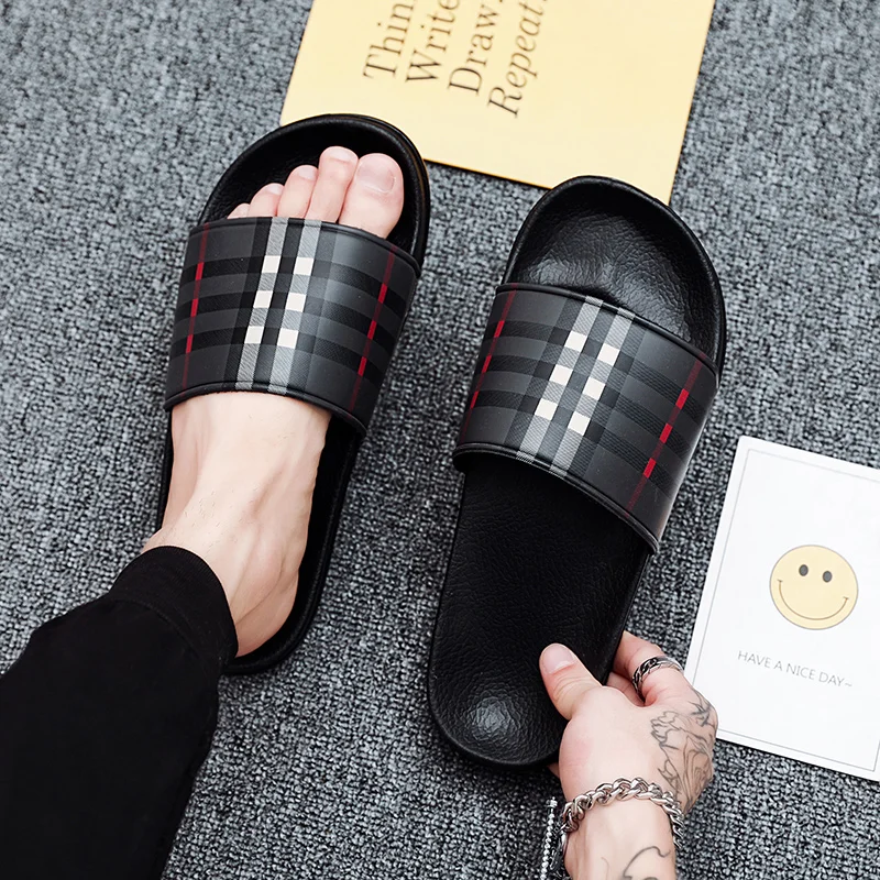 للجنسين المنزل الوجه يتخبط أحذية الشاطئ في الأماكن المغلقة الصنادل الصيفية في الهواء الطلق حذاء الشاطئ النعال النساء الشرائح غير رسمية متعددة الأنماط