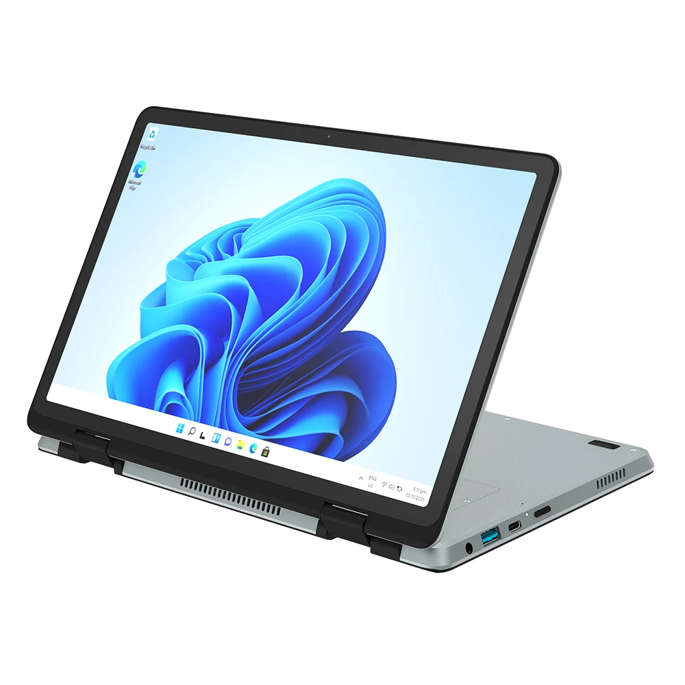 Topton-Mini portátil com IPS Touch Book, 11 polegadas, Intel N100 Max, 32G, DDR4, 2T SSD, Notebook Office, Computador, Tablet, 2024