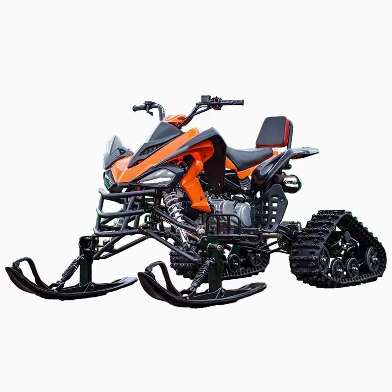 Premium 200cc 4WD ATVs and Snowmobiles with Chain Drive Transmission System for Sale in China