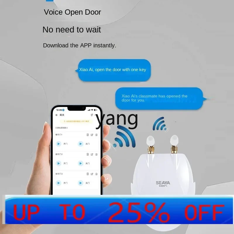 YJQ mobile phone remote controller wifi switch rolling gate garage telescopic electric door remote control