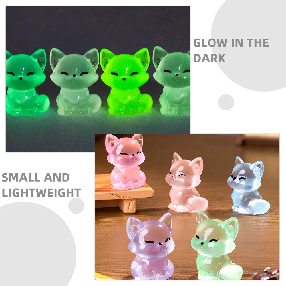Micro Landscape Little Decor Miniature Stuff Resin Realistic Animals Figurines