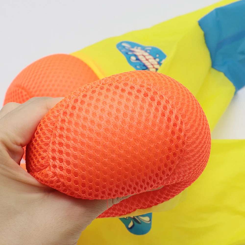 Juguete de bola de tela de agua para lanzar para piscina, absorbe el uso del agua