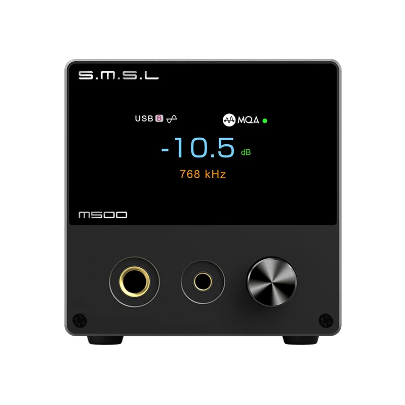 SMSL M500 MKIII Hi Res Audio DAC และเครื่องขยายเสียงหูฟัง ES9038PRO OPA1612A MQA-CD DSD512 XU316 Bluetooth5.1 พร้อมรีโมทคอนโทรล