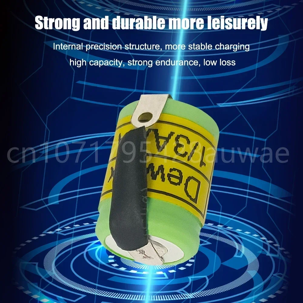 친환경 고성능 Ni-MH 하이드라이드 배터리 면도기, 솔더 풋 포함, 1/3AAA, 120mAh, 1.2V