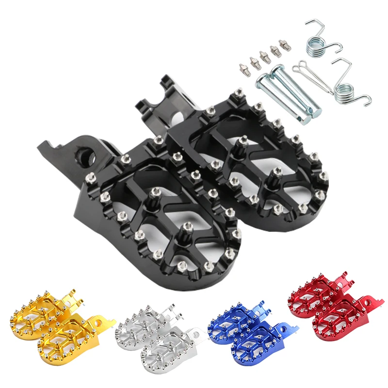 Reposapiés para motocicleta, pedales para HONDA CRF250L CRF300L CRF1000L CRF1100L CR125 CR250 CRF 250