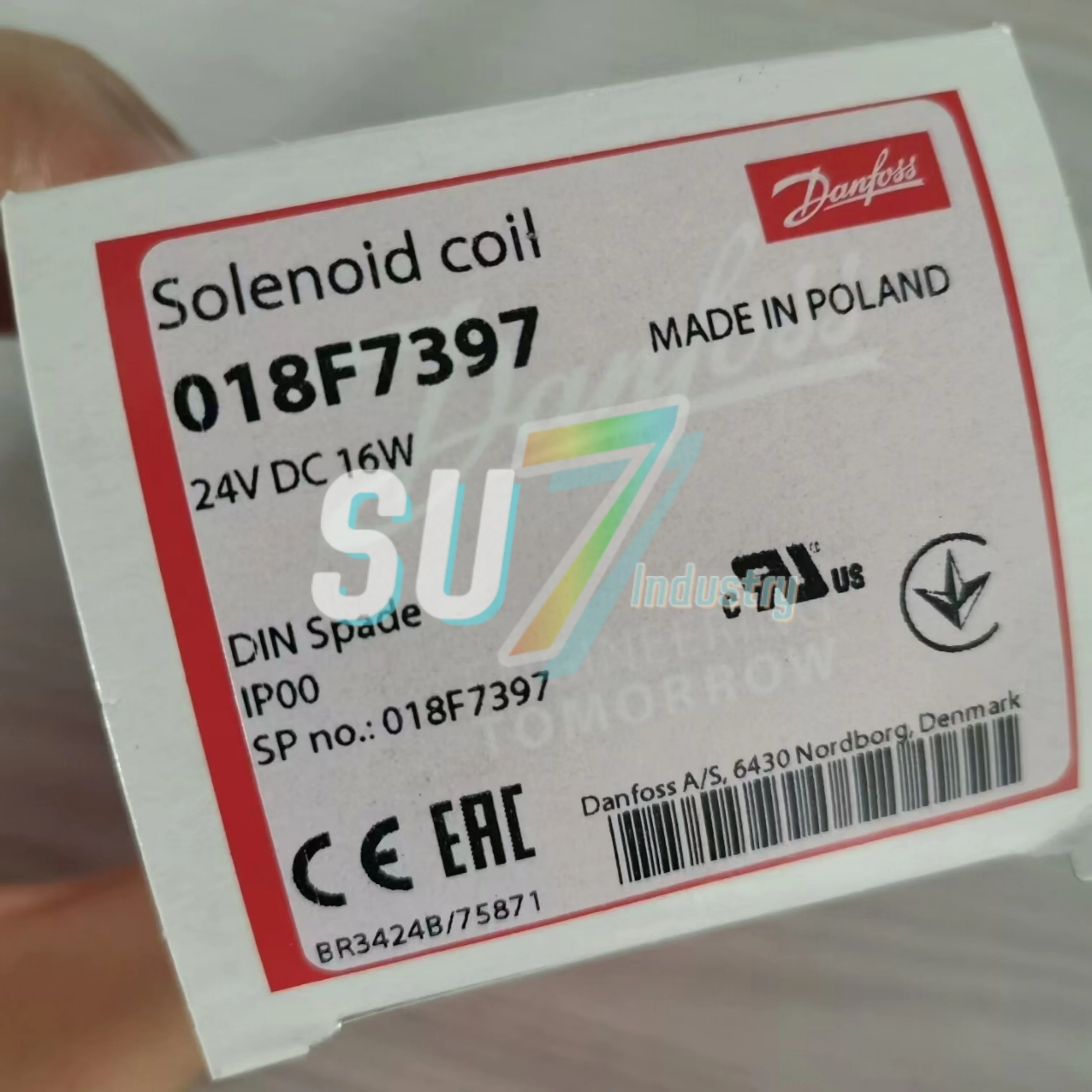 New original  018F7351 BB230AS 018F7363 BB230CS 018F7397 BB024DS 018Z6122 BV230A   solenoid valve coil