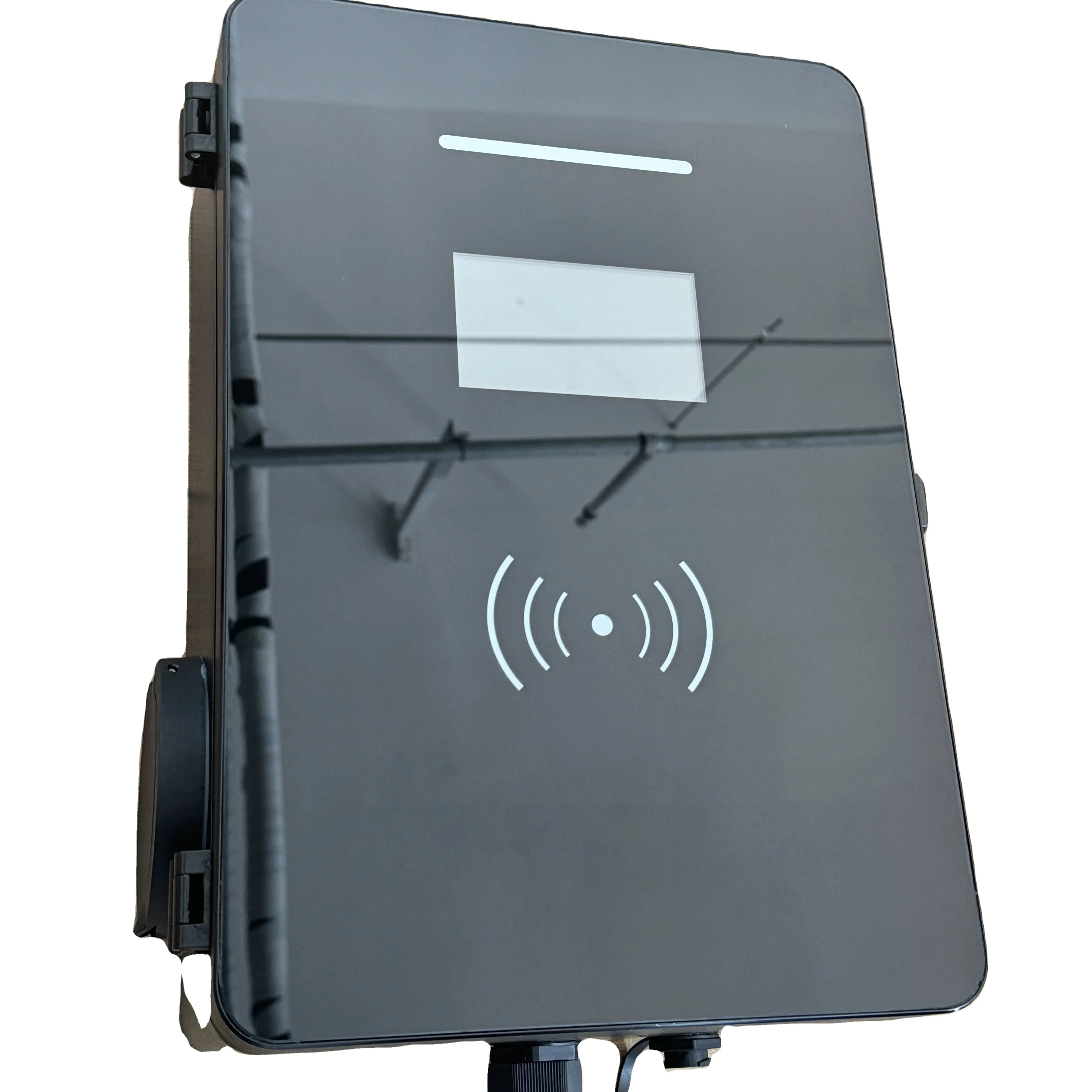 

Commercial Ocpp Mennekes 32A 3 Phase 7kw 22kw 44kw Double Gun Wallbox Fast Electric Charging EV Wall-mounted Charging Stations
