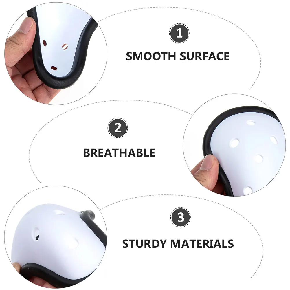 

4pcs Groin Protector Lining EVA PE Materials Comfortable Breathable Crotch Guard Sports Taekwondo Boxing Protective Gear