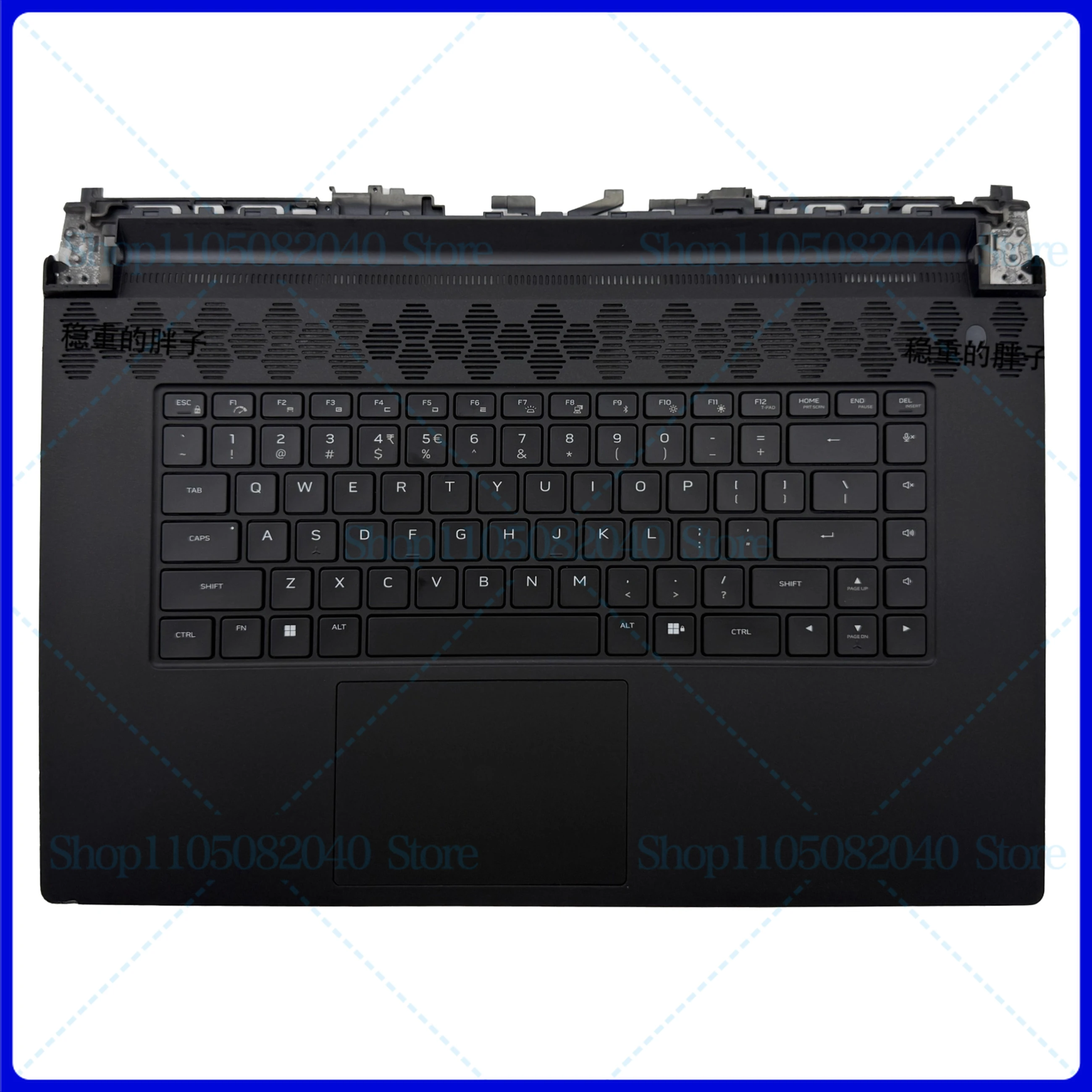 For DELL Alienware M17 R7 C Case with Mechanical Keyboard Touchpad 0VNRXH